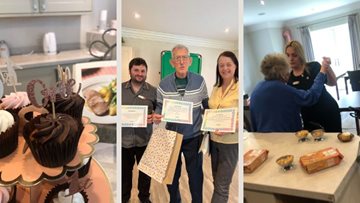Celebrating successes at St Clares Court care home